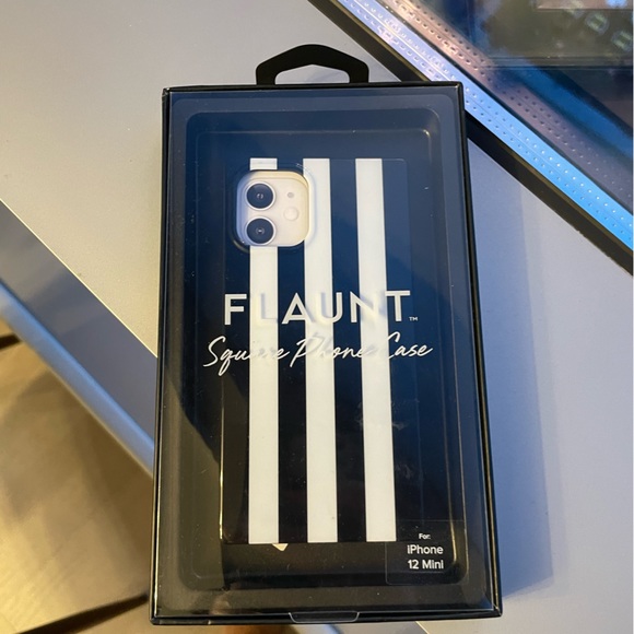 Flaunt Square Phone Case iPhone 12 Mini - Picture 1 of 2
